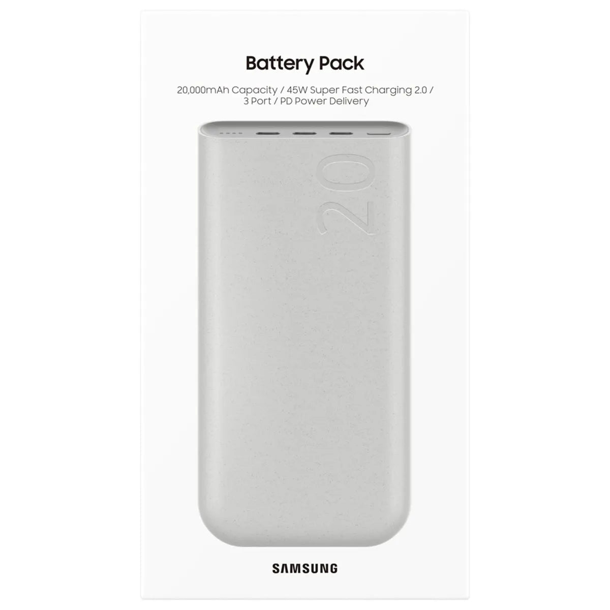 BATERIA PORTATIL SAMSUNG 20.000 MAH