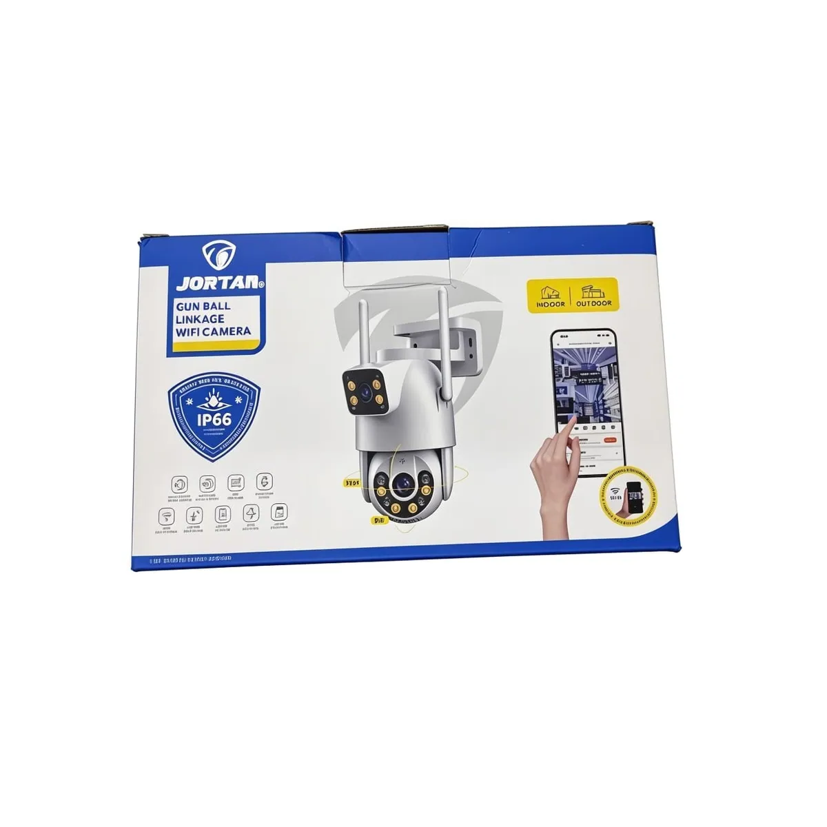 CAMARA DE SEGURIDAD JORTAN 2 LENTES IP66
