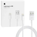 CABLE APPLE USB A LIGHTING 1MT