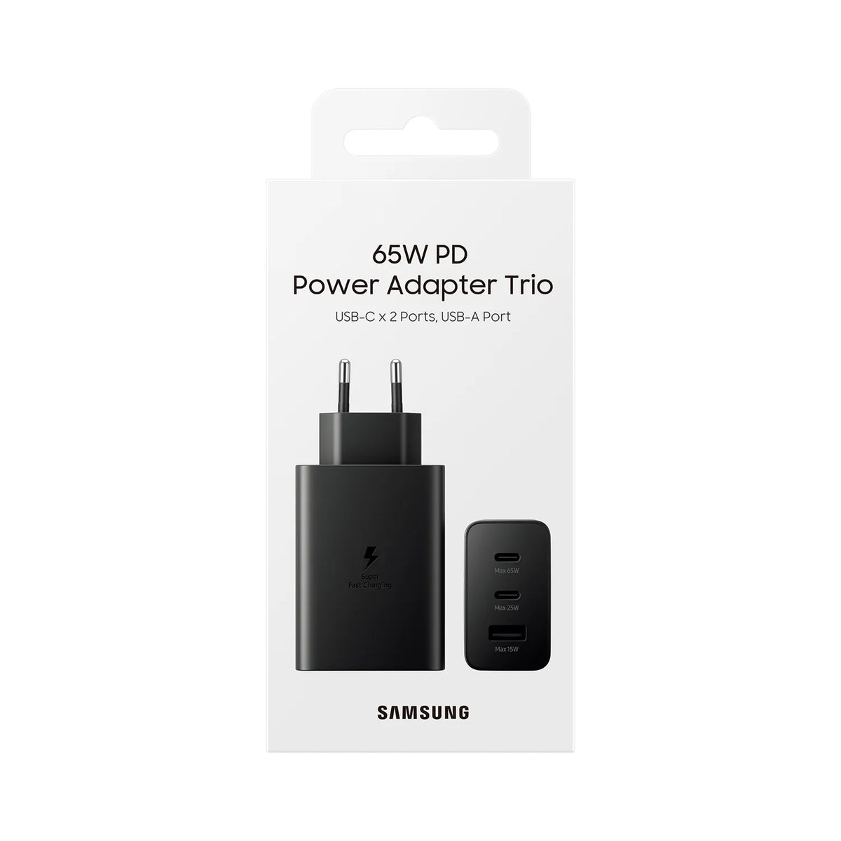 POWER ADAPTADOR TRIO 65W SAMSUNG